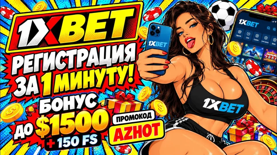 По промокоду 1хбет бонус на первый депозит активируется за пару минут при верном заполнении анкеты